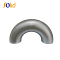 Long radius 180 Degree Butt Welded Elbow Stainless steel bend